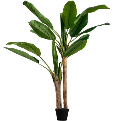 bananen plant kunstplant groen 138 cm