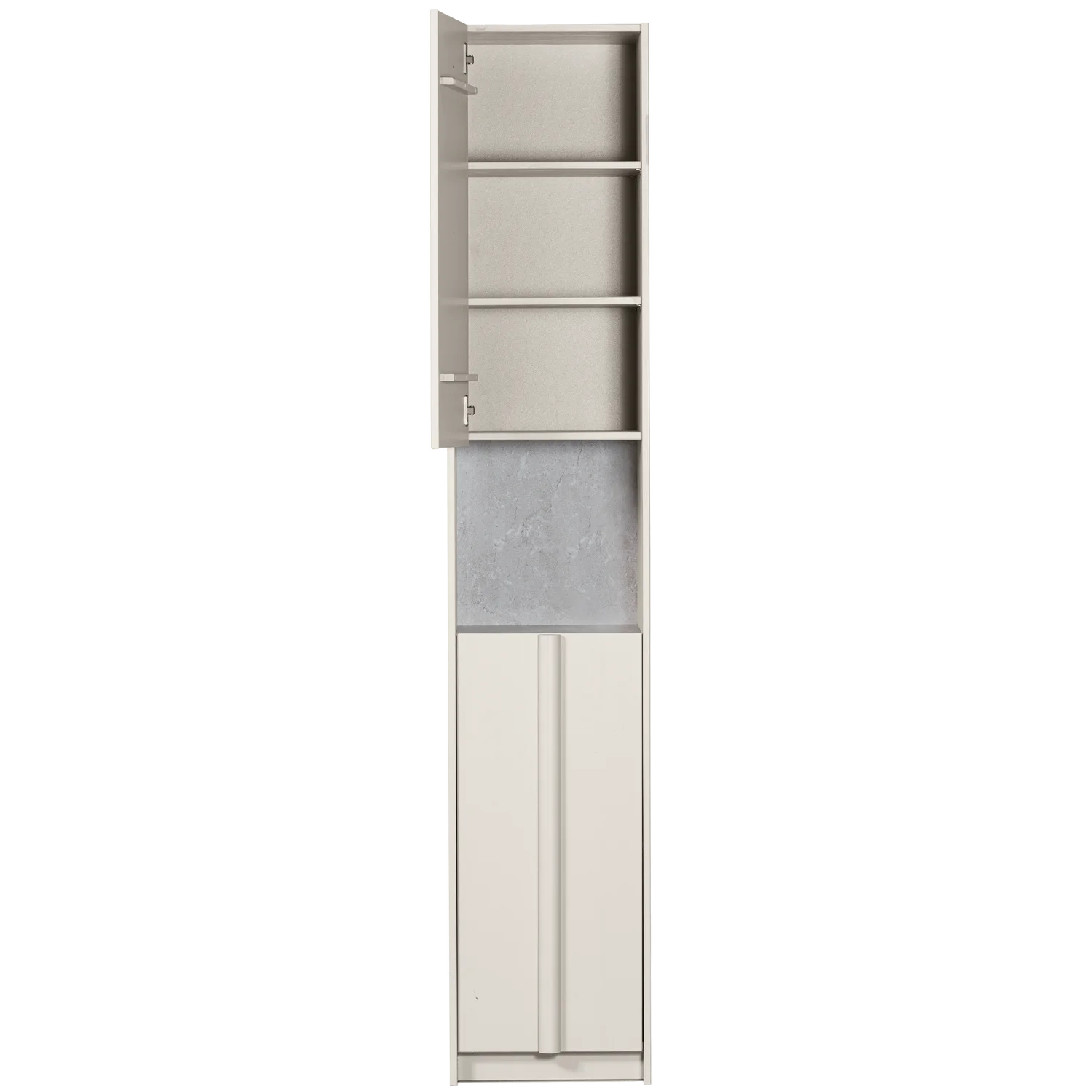 Basu smalle kast 40cm grenen dust incl. concrete decor (fsc) - Image 6