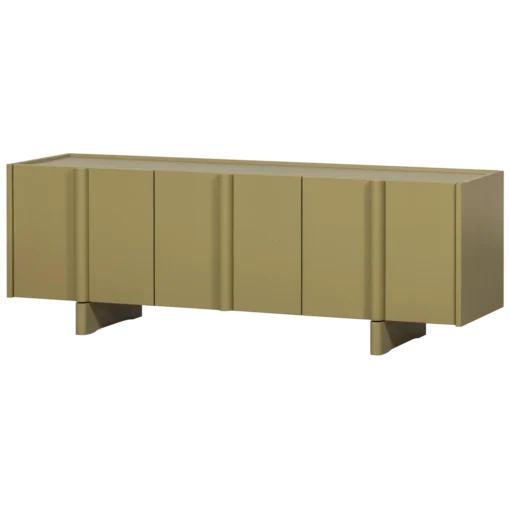 Basu tv meubel 152 cm grenen moss (fsc)