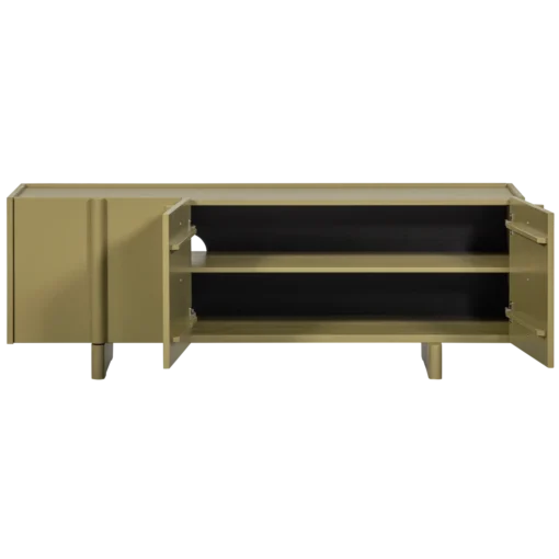 Basu tv meubel 152 cm grenen moss (fsc) - Image 5