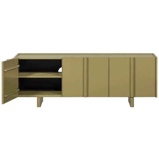 Basu tv meubel 152 cm grenen moss (fsc) - Image 4