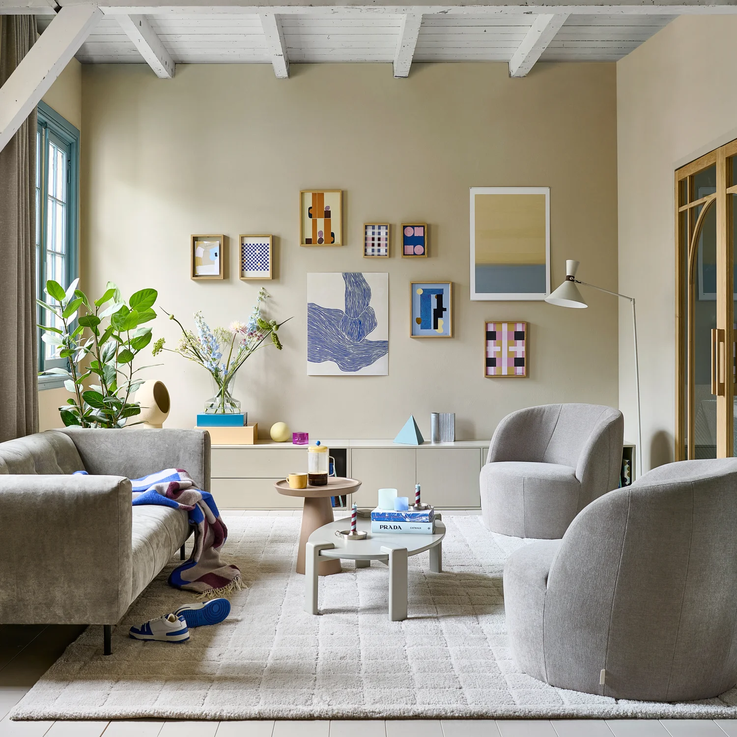 Coffee a gogo bijzettafel mango hout mirre - Image 2