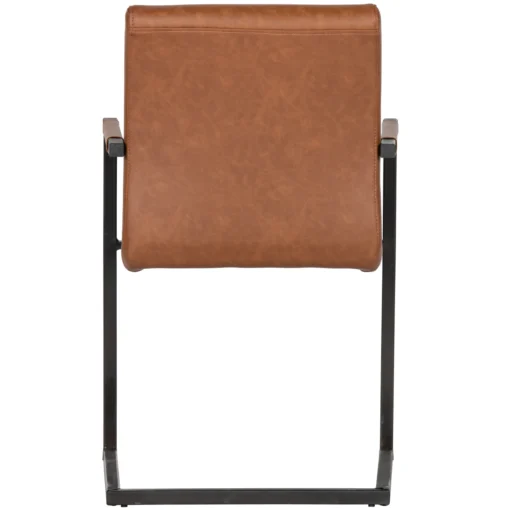Bas eetkamerstoel pu cognac - Image 3