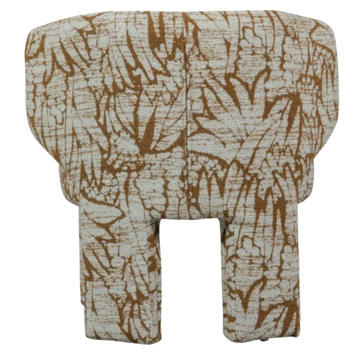 Upke fauteuil met dessin naturel/bruin - Image 3