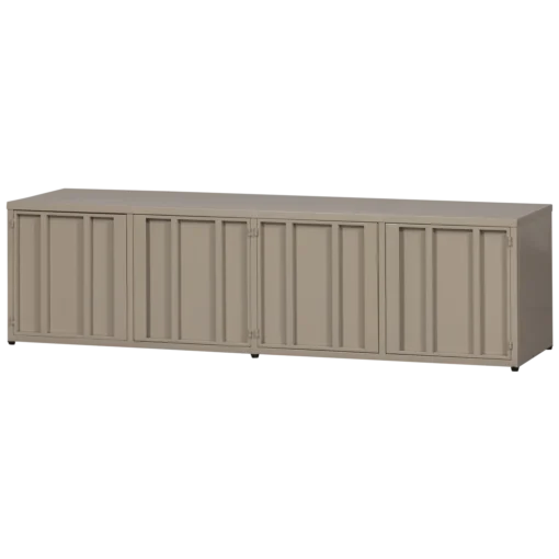 level tv meubel metaal zand 44x160 cm