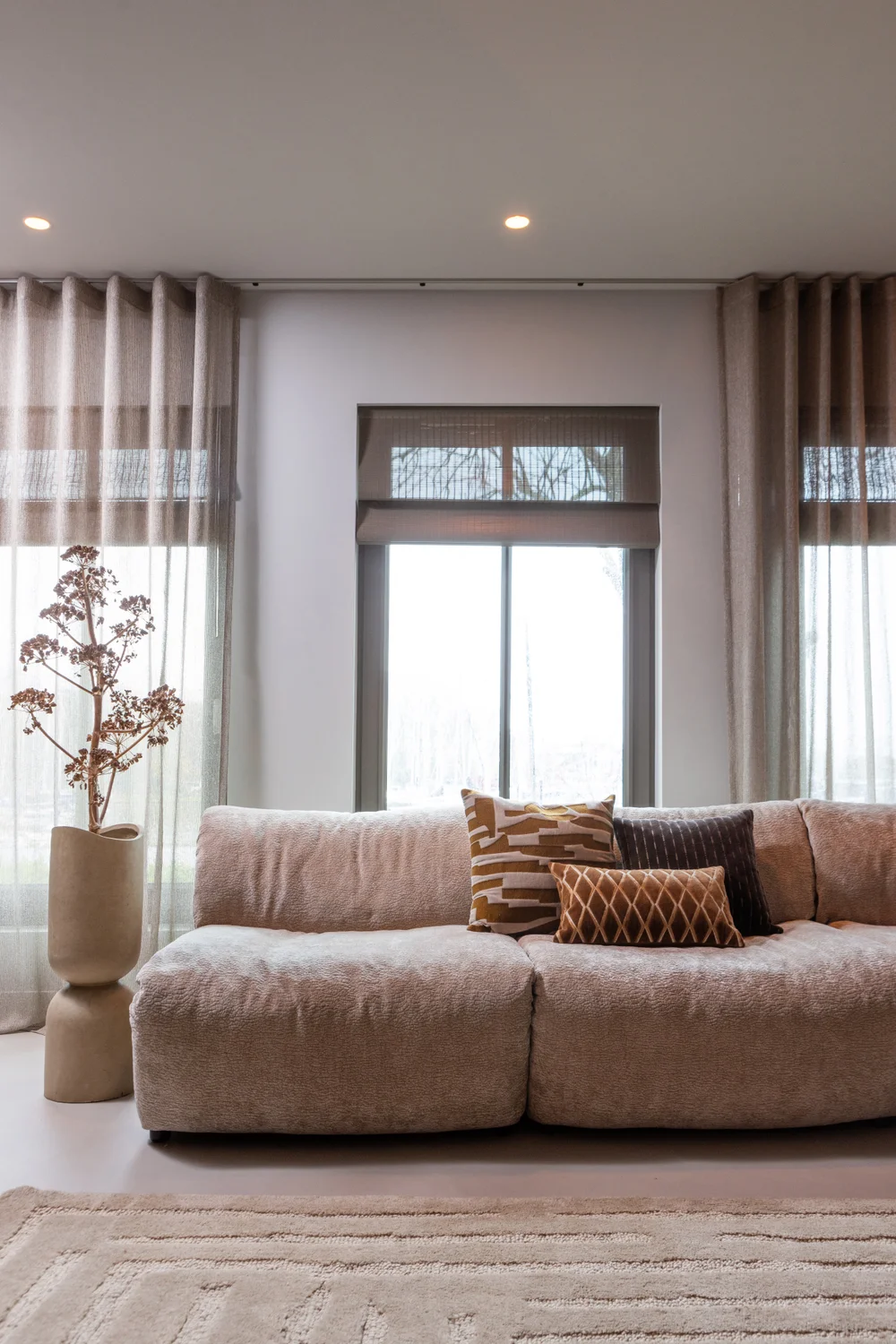 set v 3 - isai kussens bruin - Image 2