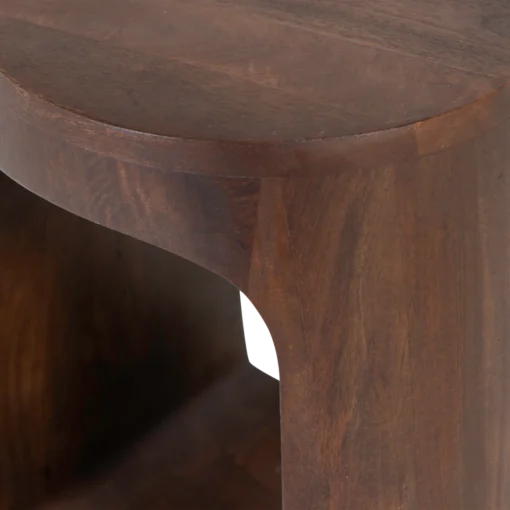 Bayo bijzettafel mango hout walnoot - Image 4