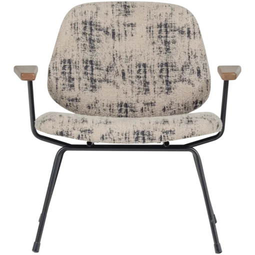 aure fauteuil chenille beige/zwart - Image 2