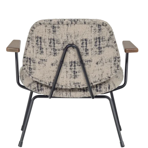 aure fauteuil chenille beige/zwart - Image 3