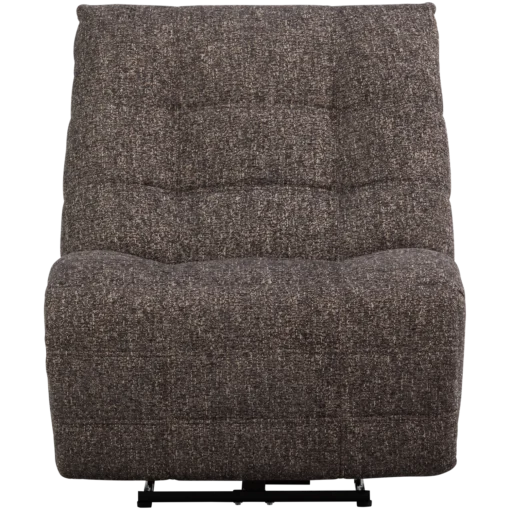 Hein relaxfauteuil elektisch melange antraciet/bruin - Image 6