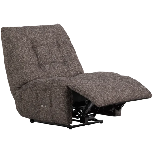 Hein relaxfauteuil elektisch melange antraciet/bruin - Image 4