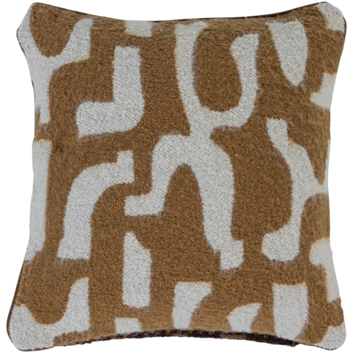 fayden kussens chenille bruin/naturel - set van 3 - Image 5