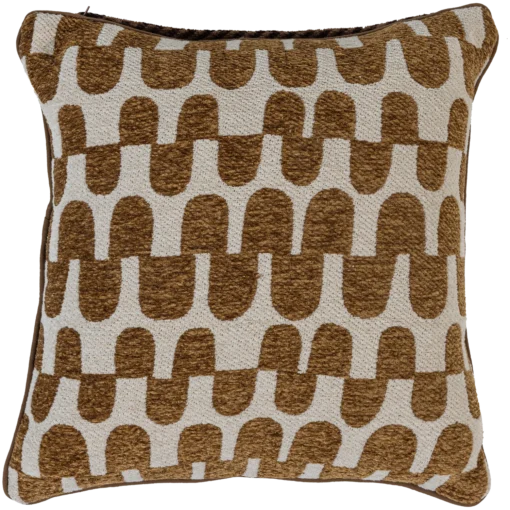 fayden kussens chenille bruin/naturel - set van 3 - Image 3