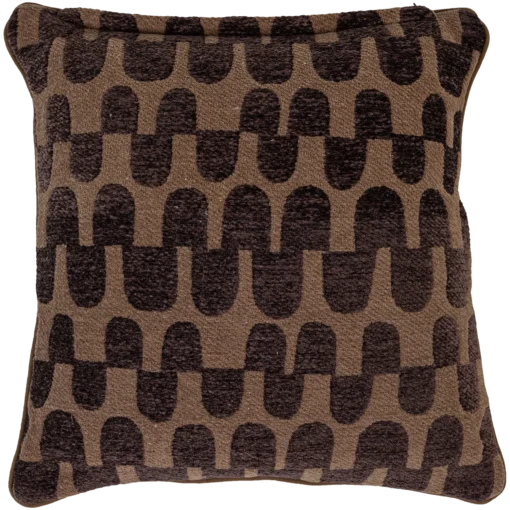 fayden kussens chenille bruin/naturel - set van 3 - Image 2