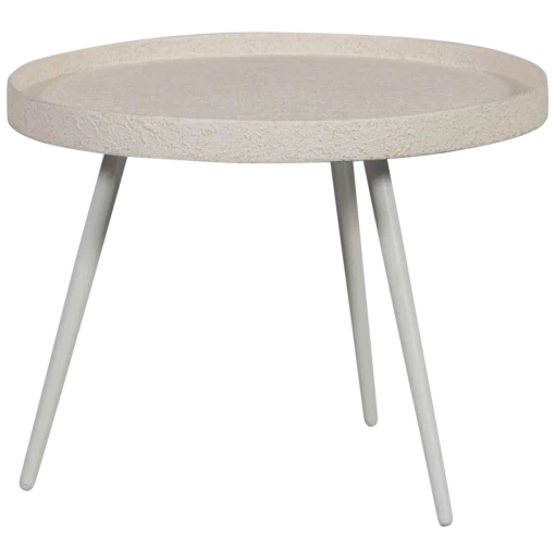 Bounds bijzettafel I hout/metaal naturel 44Ø58 cm