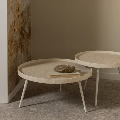 Bounds bijzettafel I hout/metaal naturel 40Ø76 cm - Image 3