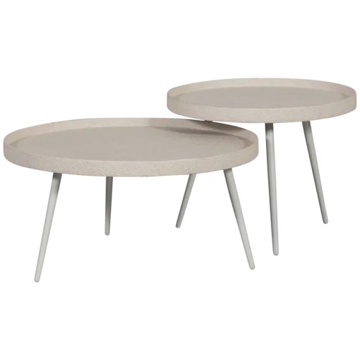 Bounds bijzettafel I hout/metaal naturel 44Ø58 cm - Image 4