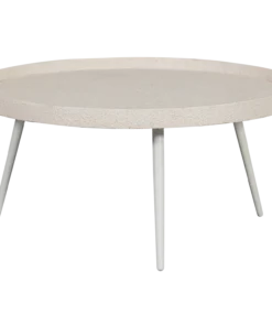 Bounds bijzettafel I hout/metaal naturel 40Ø76 cm