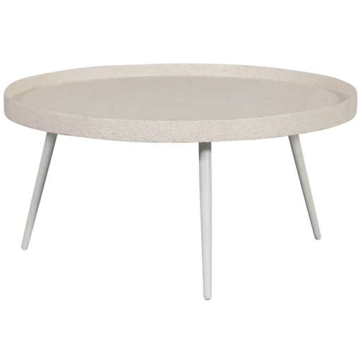 Bounds bijzettafel I hout/metaal naturel 40Ø76 cm