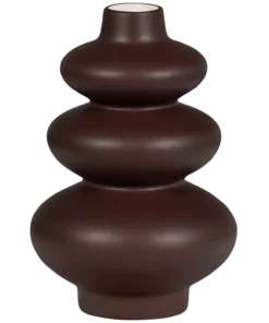 Sensual vaas keramiek 29 cm merlot