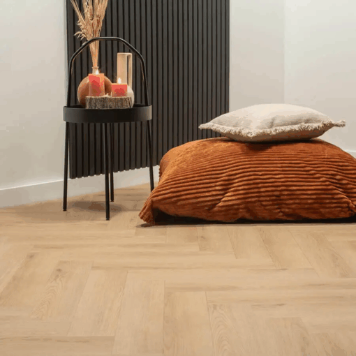 FLOER Visgraat Click PVC FLR-3933 Natuur Eiken - Image 3