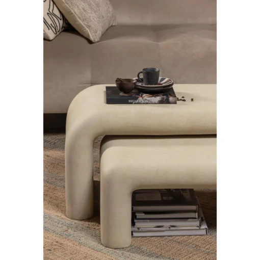 stani salontafels betonlook naturel - set van 2 - Image 7