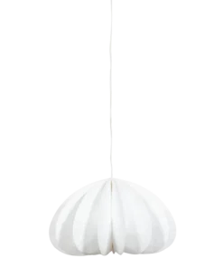 Dalia hanglamp tyvek papier wit 37xØ60 cm