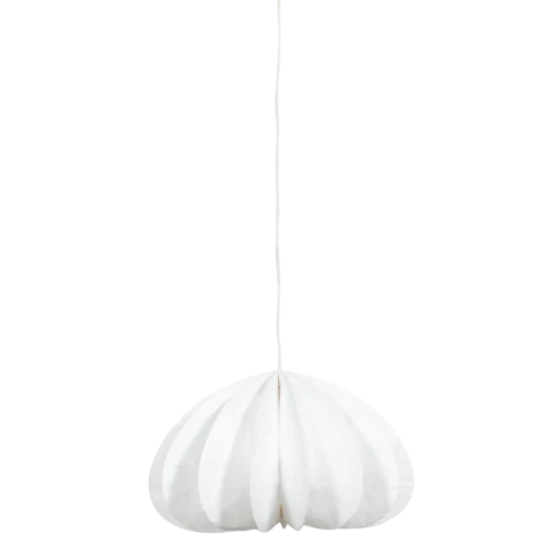 Dalia hanglamp tyvek papier wit 37xØ60 cm