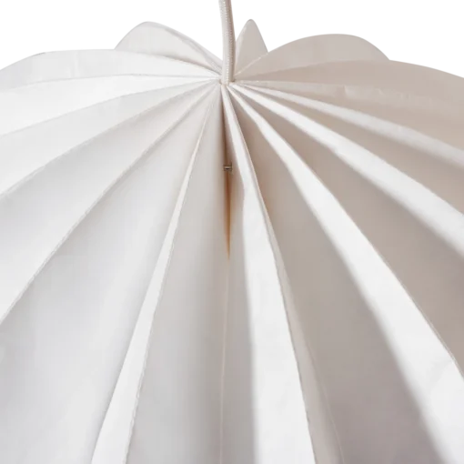 Dalia hanglamp tyvek papier wit 37xØ60 cm - Image 2