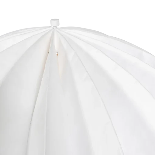 Dalia plafond/wandlamp tyvek papier wit 28xØ40 cm - Image 4