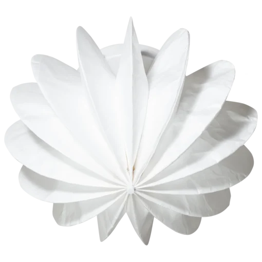 Dalia plafond/wandlamp tyvek papier wit 28xØ40 cm - Image 3