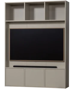 Meggy tv opbergkast 160cm grenen dust (fsc)