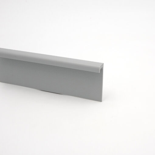 Sluitprofiel PF PVC EL8 K 0138 Lichtgrijs 250CM