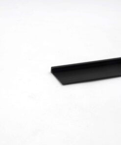 Sluitprofiel PF PVC EL8 K 0110 Zwart 250CM