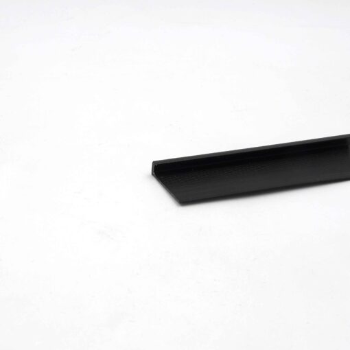 Sluitprofiel PF PVC EL8 K 0110 Zwart 250CM