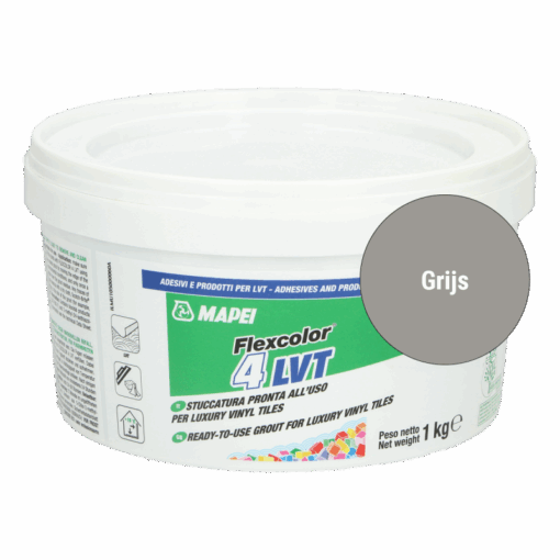 Voegpasta PVC vloeren 1KG grijs