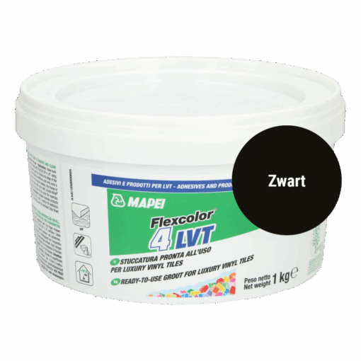 Voegpasta PVC vloeren 1KG zwart