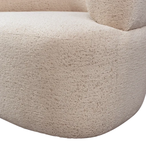 Boris fauteuil bouclé warm zand - Image 5