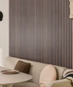 Silentlines lattenwand walnoot