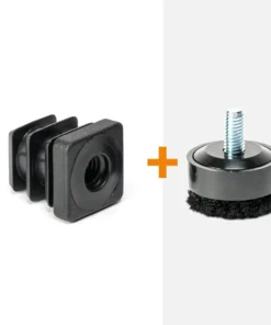 ScratchNoMore Inzetstuk Vierkant 20mm draad geschrikt voor Threadfixx M8 x16 mm