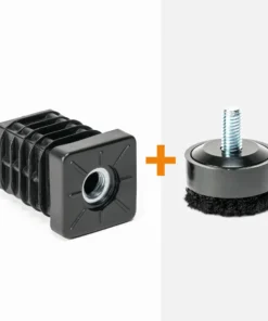 ScratchNoMore Inzetstuk Vierkant 25mm draad geschikt voor Threadfixx M8 x16 mm