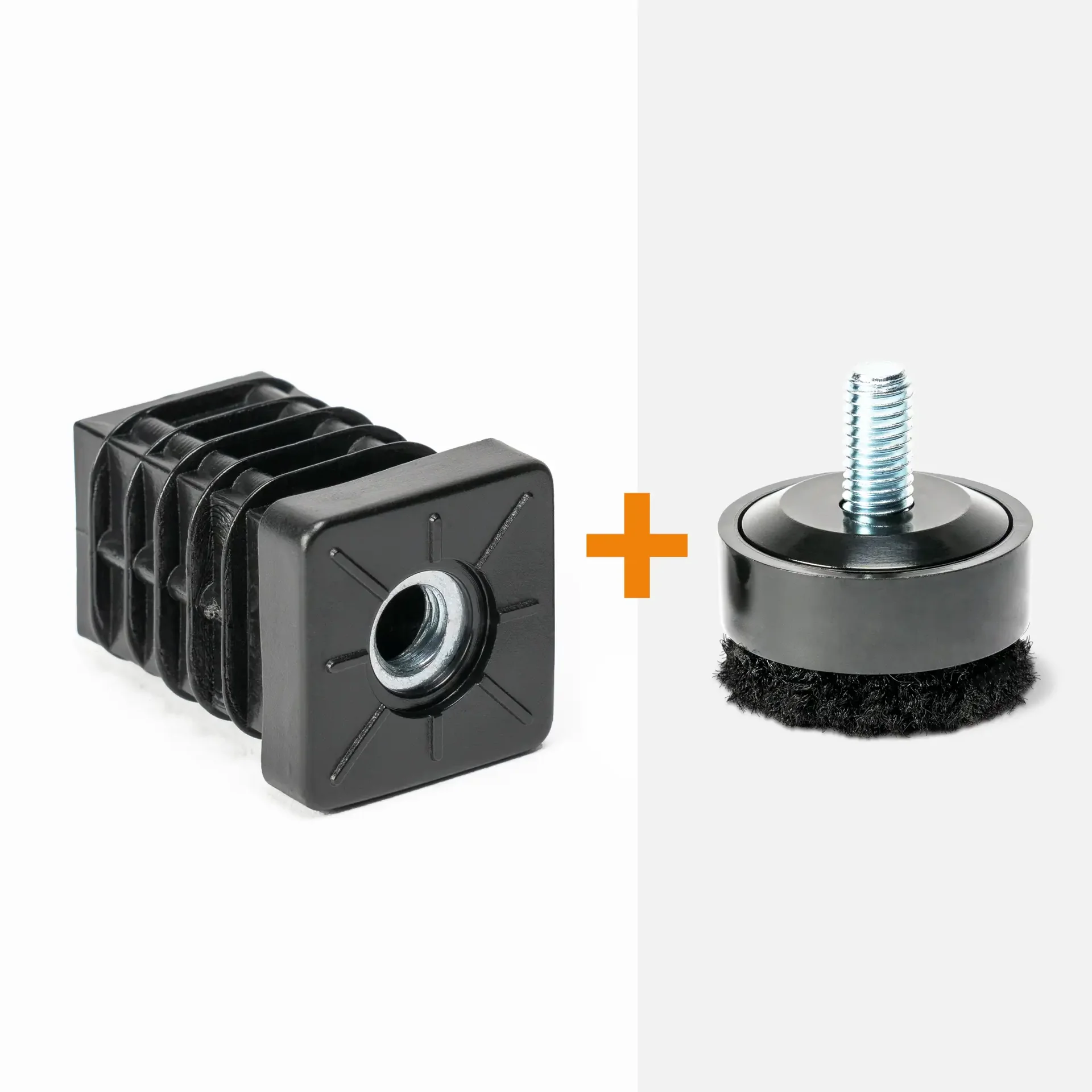 ScratchNoMore Inzetstuk Vierkant 25mm draad geschikt voor Threadfixx M8 x16 mm