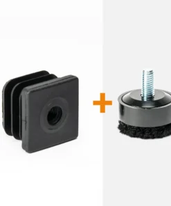 ScratchNoMore Inzetstuk Vierkant 30mm draad geschikt voor Threadfixx M8 x16 mm