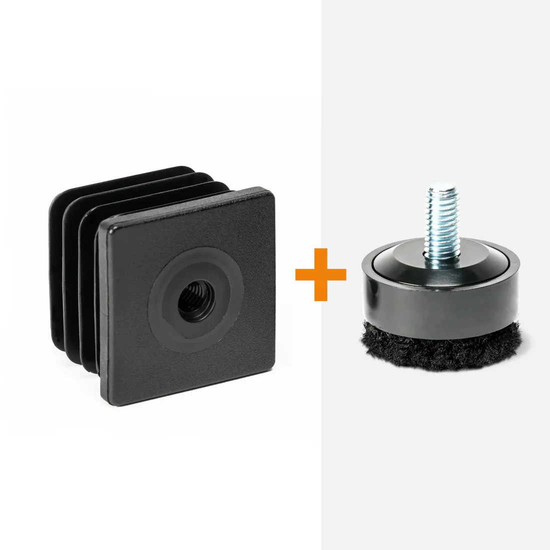 ScratchNoMore Inzetstuk Vierkant 35mm draad geschikt voor Threadfixx M8 x16 mm