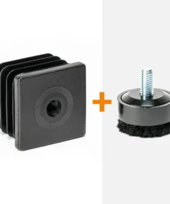 ScratchNoMore Inzetstuk Vierkant 40mm draad geschikt voor Threadfixx M8 x16 mm