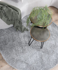 Vloerkleed Buddy Grey ø200 cm