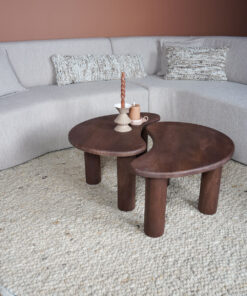 Vloerkleed Steve Beige Rond ø200 cm