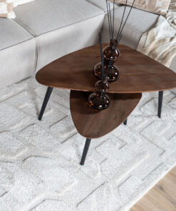 Vloerkleed Liana Creme 160 x 230 cm