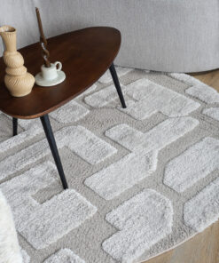 Vloerkleed Liana Beige Rond ø160 cm