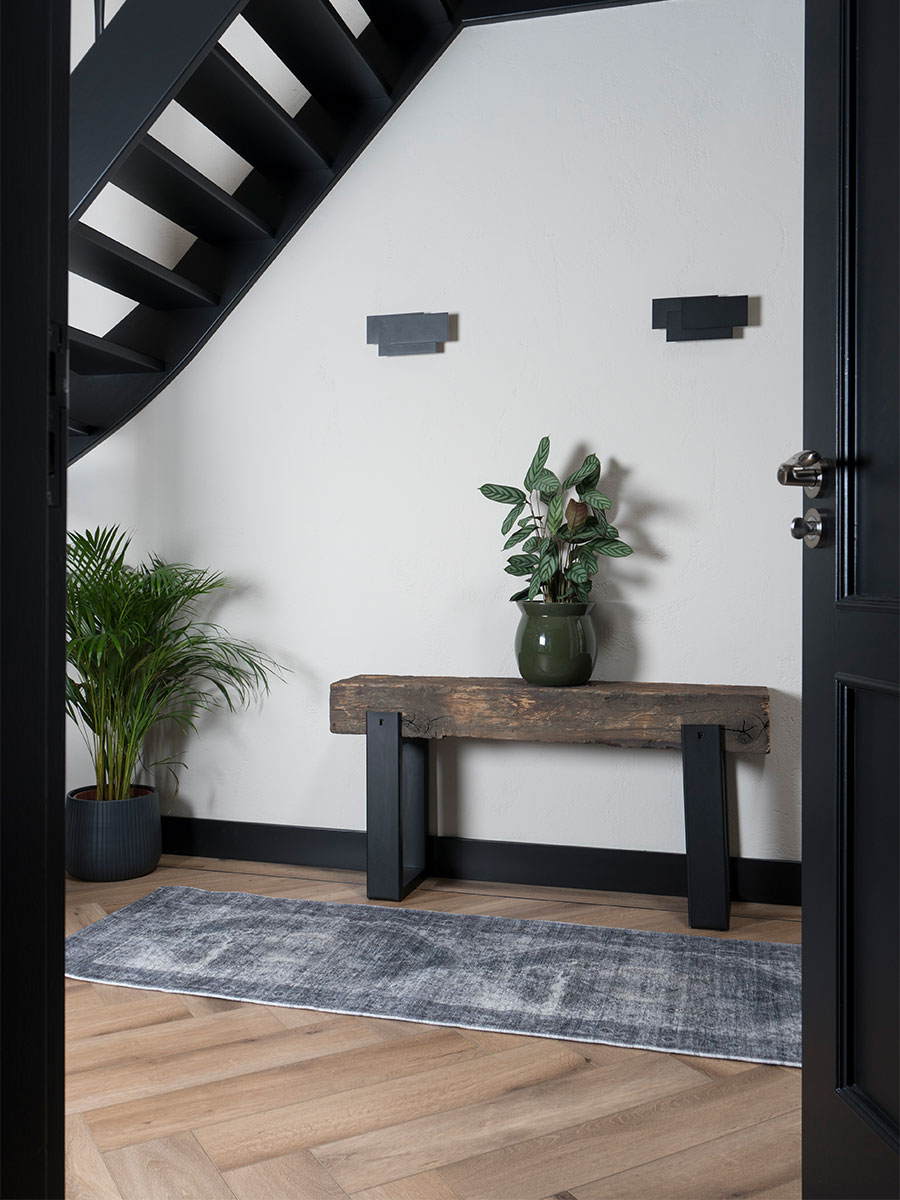 Vloerkleed Madel Grijs 80 x 300 cm